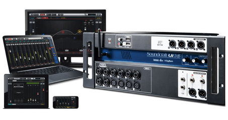 Soundcraft UI16 - 16 Input Remote-Controlled Digital Mixer